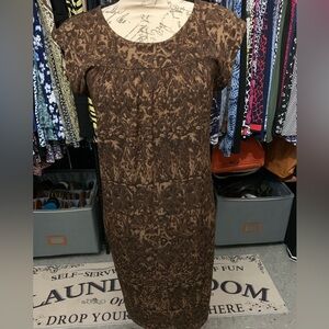 Michael Micheal Kors casual dress. Very unique Brown color. Size XS-XP